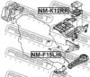 NISSA 113601KA0A Engine Mounting